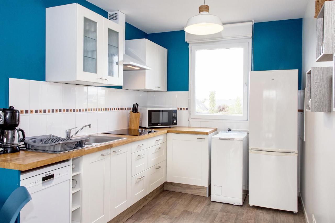 Appartement Cocooning Bord De Mer ロスコフ エクステリア 写真