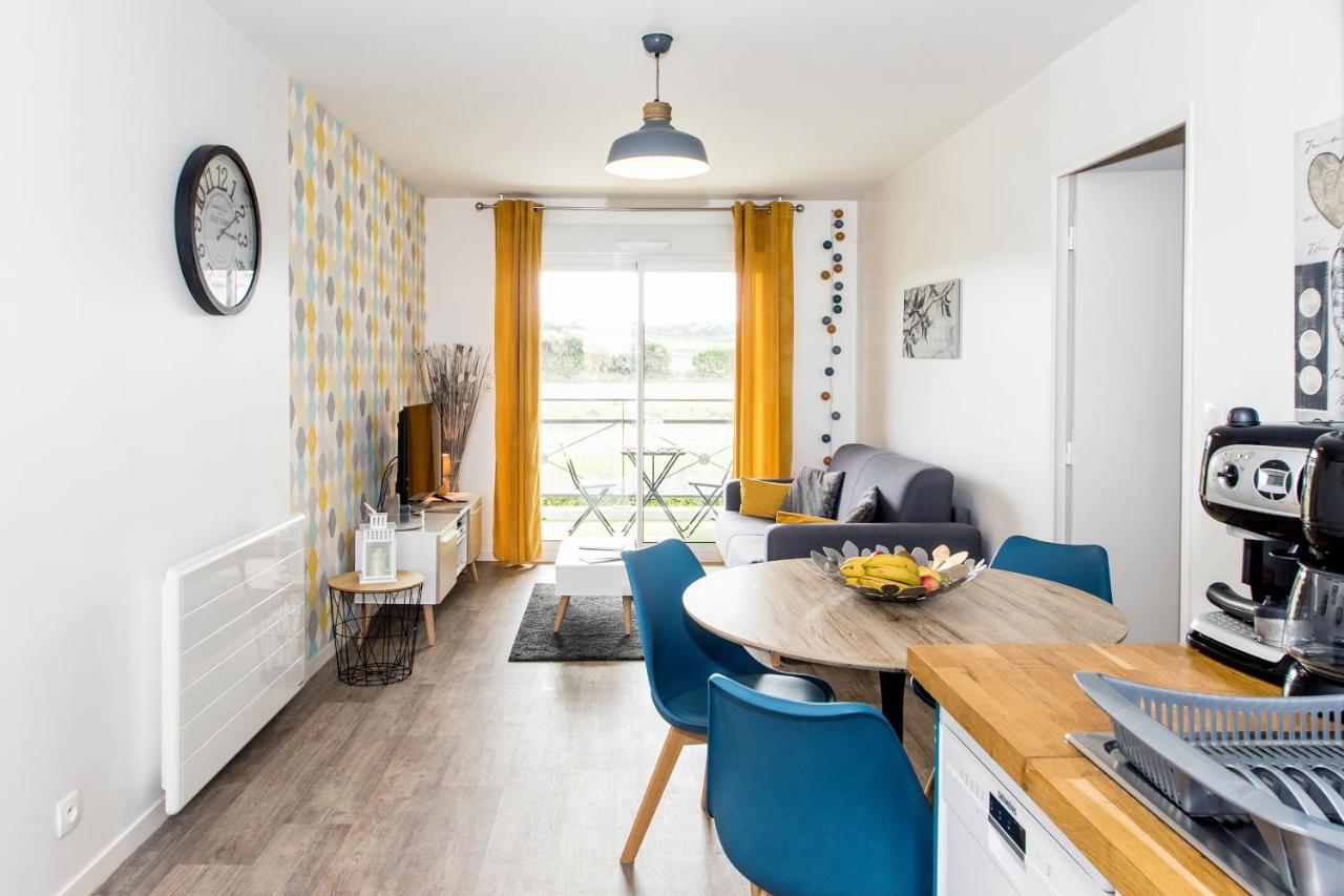 Appartement Cocooning Bord De Mer ロスコフ エクステリア 写真